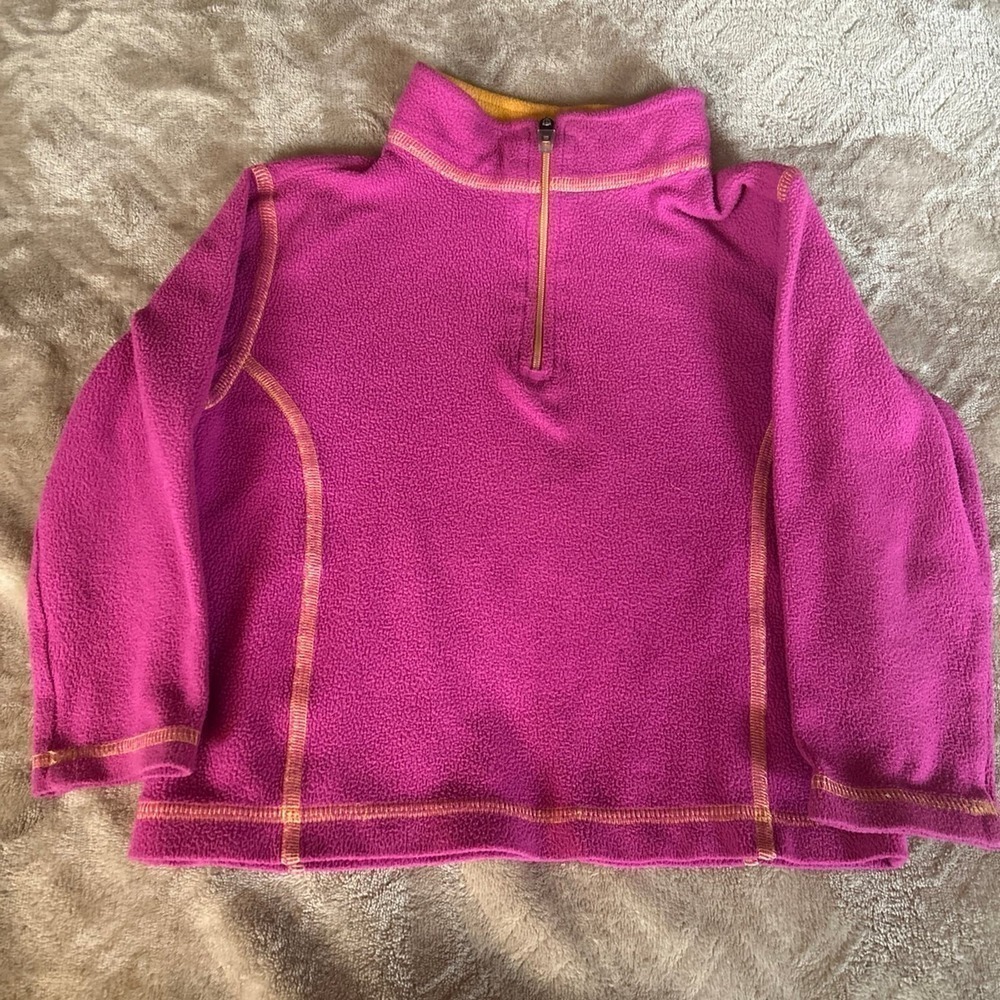 Girls LL.Bean Fleece Quarter zip